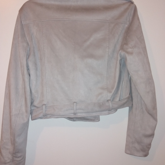 Faux suede jacket - Picture 2 of 5